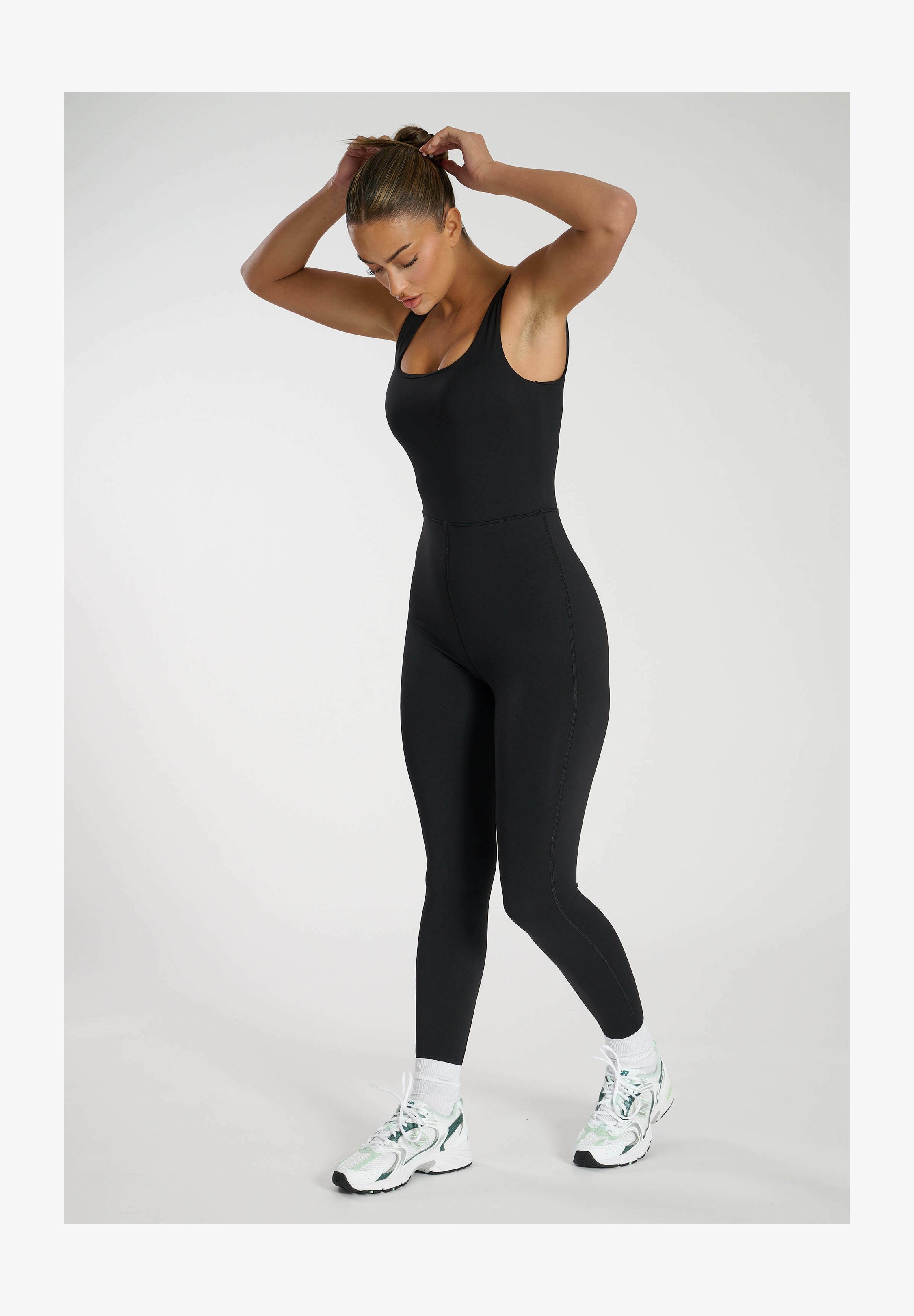 YiZYiF Body Da Ginnastica E Danza Da Donna Tuta Da Balletto Body Gamba Asimmetrica Strass Sportiva Jumpsuit Costumi Di Danza Blu S