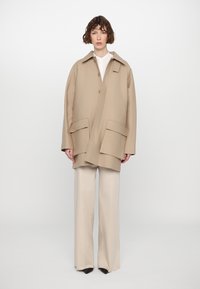 Filippa K PATCH POCKET JACKET - Cappotto corto - khaki beig