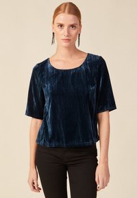 BONOBO Jeans ÖKOFREUNDLICHE  - Bluse - bleu canard