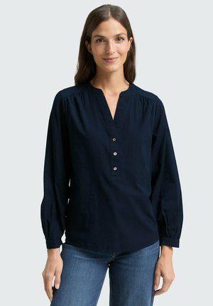 Blouse - sky captain blue