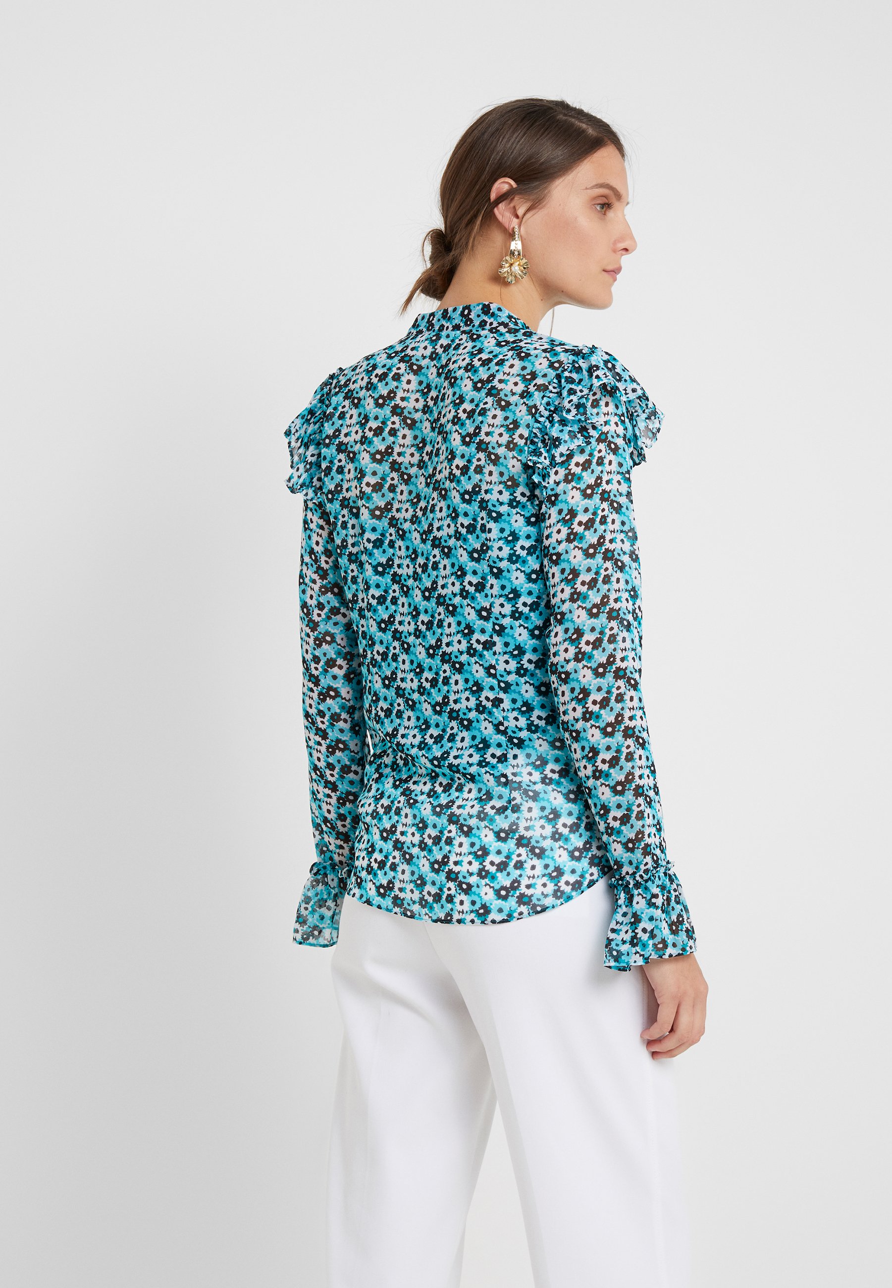 MICHAEL Michael Kors CARNATION Skjorte tileblueblack MICHAEL Michael Kors CARNATION Skjorte tileblueblack