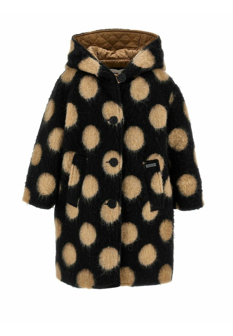 Monnalisa Wintermantel zwart