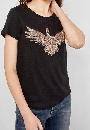 T-shirt imprimé - black