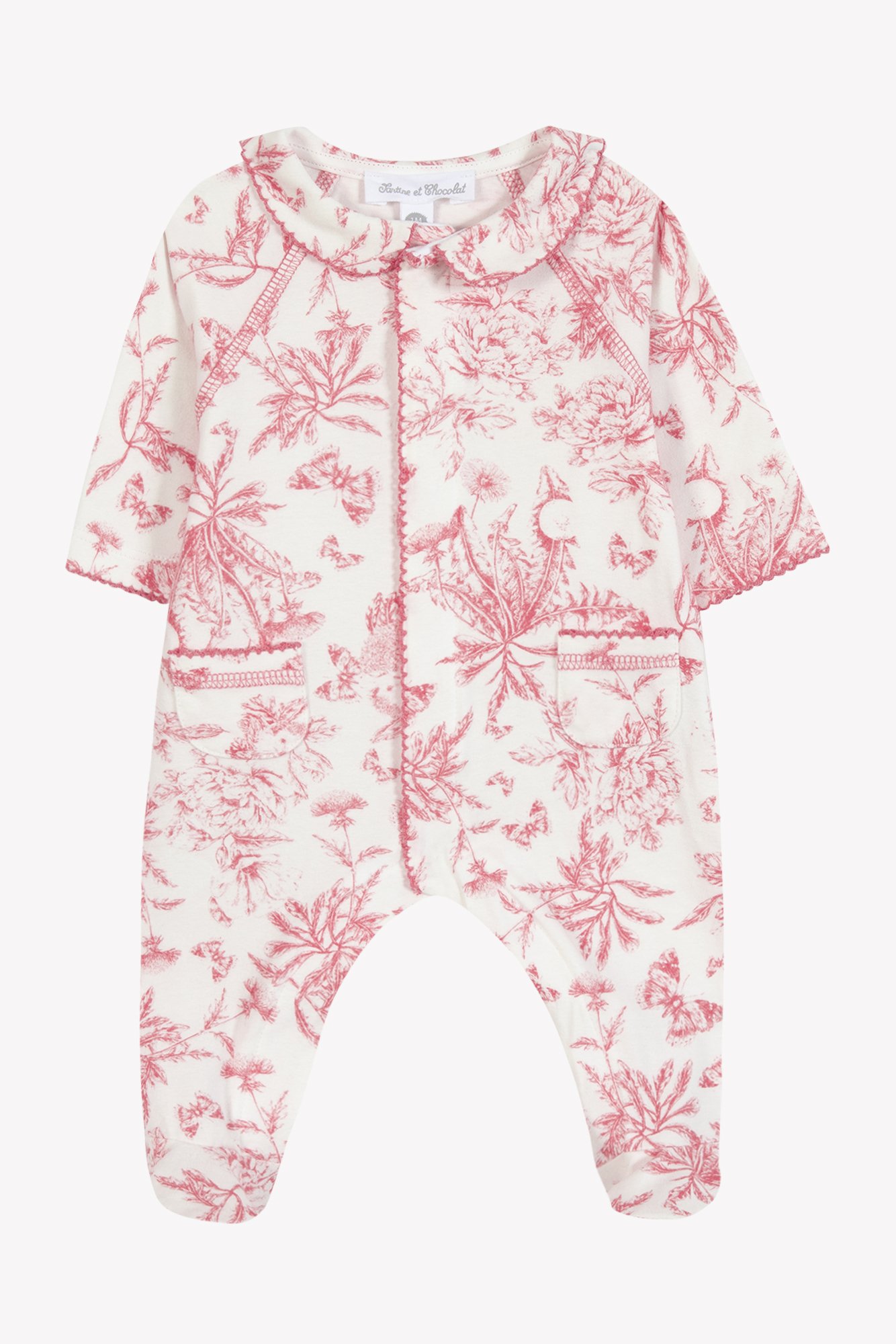 Tartine et Chocolat Grenouillère praline/rose ZALANDO