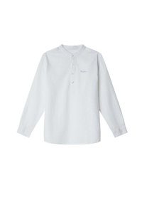Chemise Garçon Pepe Jeans Nicson - Micro Velours Côtelé, Logo Brodé, Coupe Classique