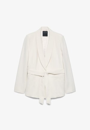Calliope, GIACCA TINTA UNITA - Blazer - gesso