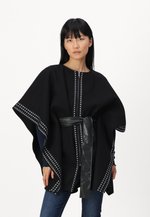 Desigual Poncho Wolgery Milan, Noir, Taille Unique Femme Dès