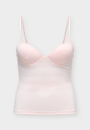 Gina Tricot, SOFT SHAPING SINGLET - Μπλούζα - light pink