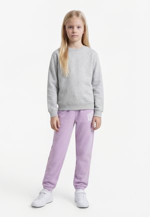 Versace MEDUSA VARSITY - Verryttelyhousut - lilac/snow