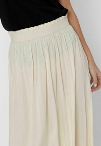 ONLY ONLVENEDIG PAPERBAG LONG SKIRT - Maxirok - ecru