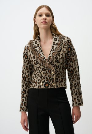 LEOPARD  - Cardigan - beige