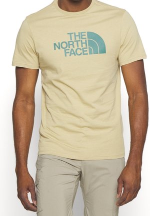 T-shirt con stampa - khaki