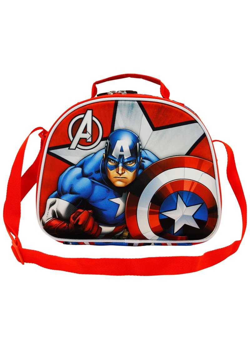 Karactermania HEROES MARVEL DC LUNCH 3D - Otros accesorios - Captain America red