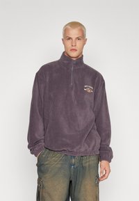 BDG Urban Outfitters - CREST UNISEX - Pulover iz flisa - dusky purple Miniaturna slika 1