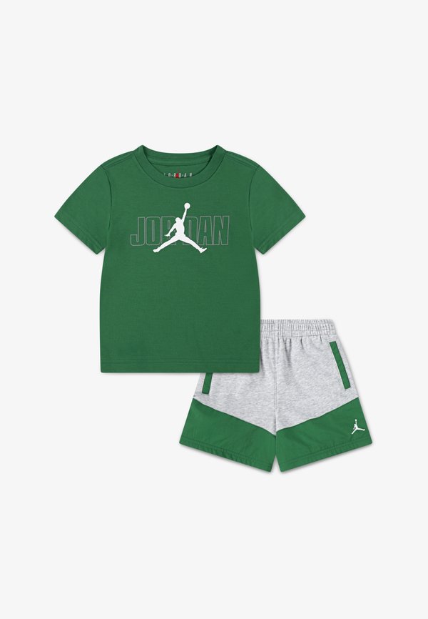 STACKED MIXED UNISEX SET - Shorts - light gray heather