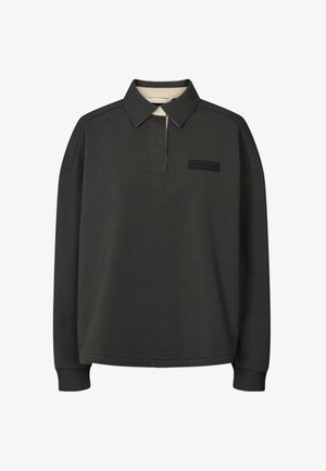 rethinkit studios, SWEAT SHIRT POLO ONE - Sweatshirt - almost black