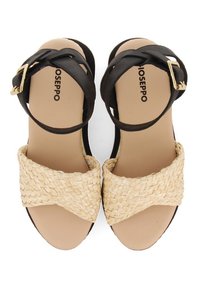 Gioseppo MEHAMA - Sandalias con plataforma - black