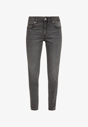 QS Slim fit jeans - schiefergrau