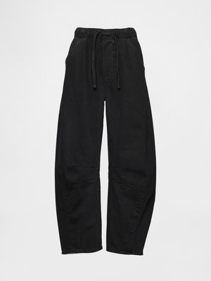 GAP EASY HORSESHOE HERBER - Laisvo kirpimo džinsai - black 1