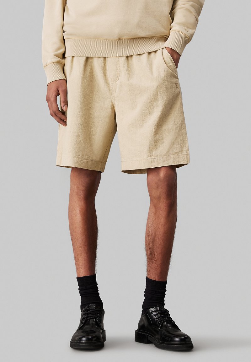 Calvin Klein Jeans Treningo apatinė dalis - pale khaki