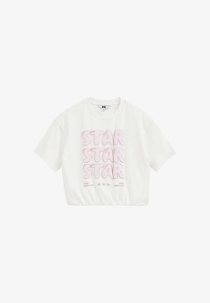 WE Fashion, WE FASHION - Tričko s potlačou - light pink