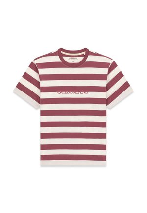 Guess Jeans, GJ SS CN REG STRIPED YD TEE - T-shirt imprimé - rot merf
