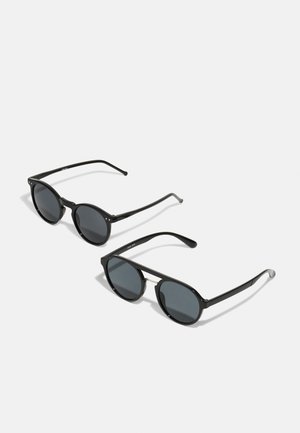 UNISEX 2 PACK - Gafas de sol - black
