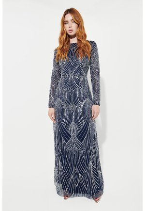 Maryisa MODEST EMBELLISHED SEQUINS  - Robe de cocktail - mid night blue