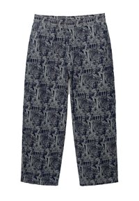 JACQUARD - Traperice ravnih nogavica - light blue denim