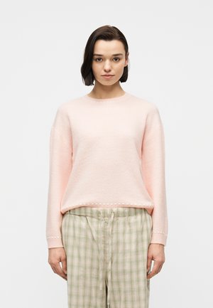JDYBLOSSOM O NECK - Strickpullover - chalk pink/cloud dancer