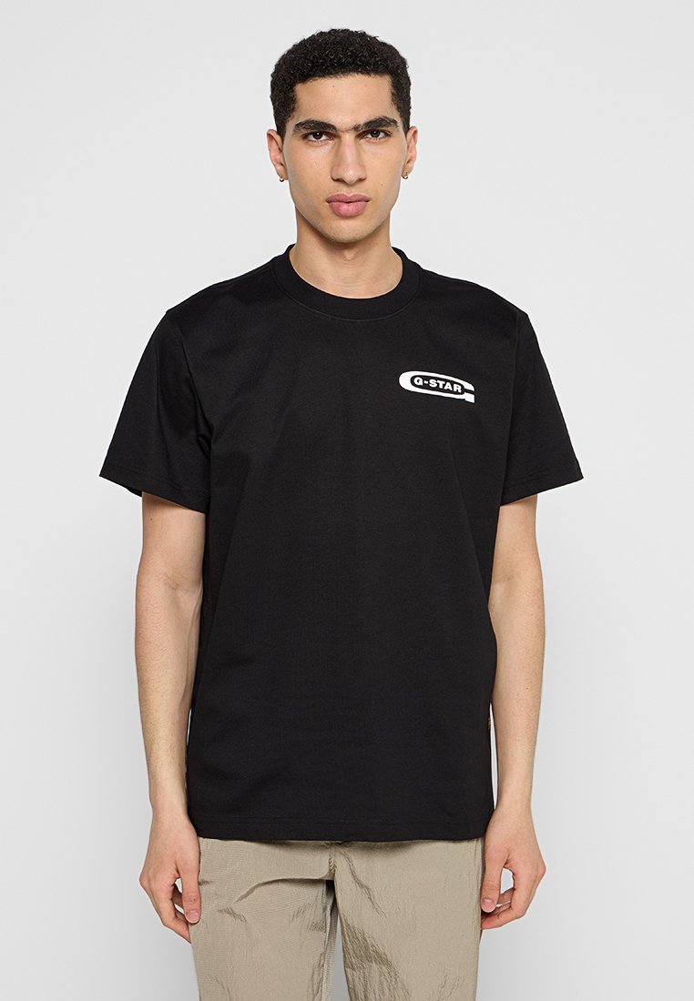 G-Star T-shirt print zwart