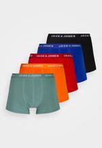 JACK & JONES Jacreece Flower Trunks 3 Pack Boxer a Pantaloncino, Navy Blazer /Pack: Navy Blazer – Scuba Blue, S Uomo