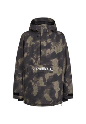 O'Neill ANORAK - Snowboardkabát - black night camo