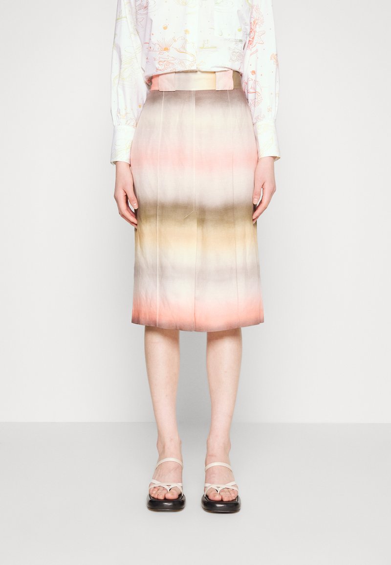 Paul Smith WOMENS SKIRT - Pencil φούστα - browns