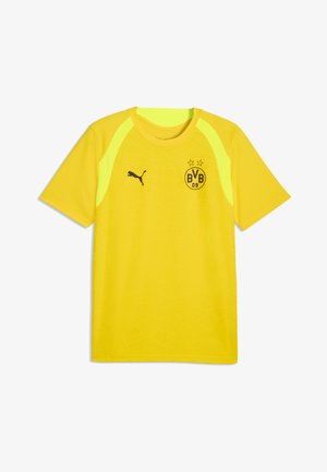 Puma, BVB DORTMUND TRAINING JERSEY - T-shirt con stampa - faster yellow-yellow alert
