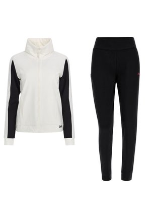 Freddy TUTA IN GARZATA MANICHE BICOLOR E LOGO RICAMATO - Tuta - bianco