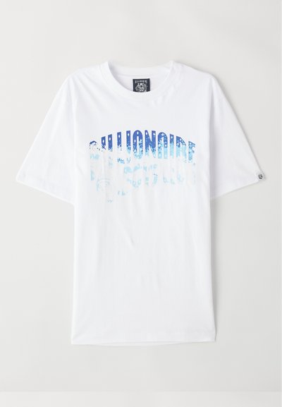 Billionaire Boys Club GREAT WAVE FILL ARCH LOGO - Marškinėliai su spaudiniu - white