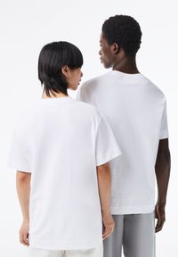 Lacoste Jednoduché tričko - blanc