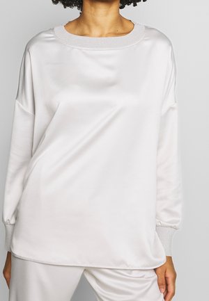 Bluse - silver-coloured