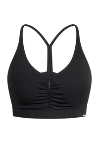 SOLID SPORTS BH - Brassières de sport à maintien léger - schwarz