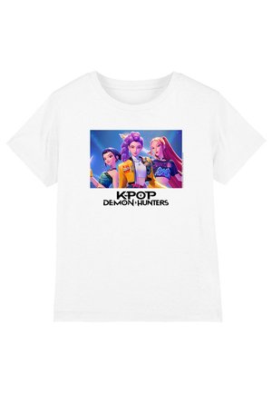K-POP DEMON HUNTERS - HEROIC HUNTRIX - Print T-shirt - white