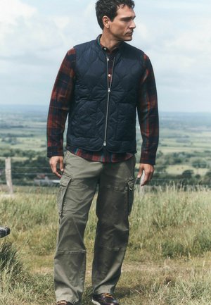 Next, ONION QUILTED GILET - Waistcoat - navy
