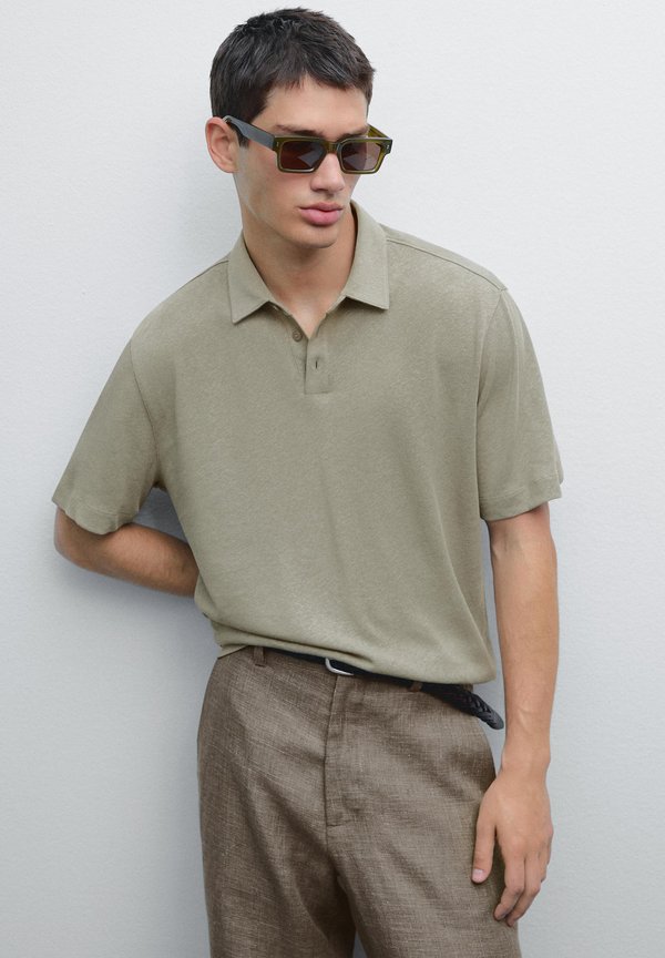SHORT SLEEVE  - Polo shirt - khaki