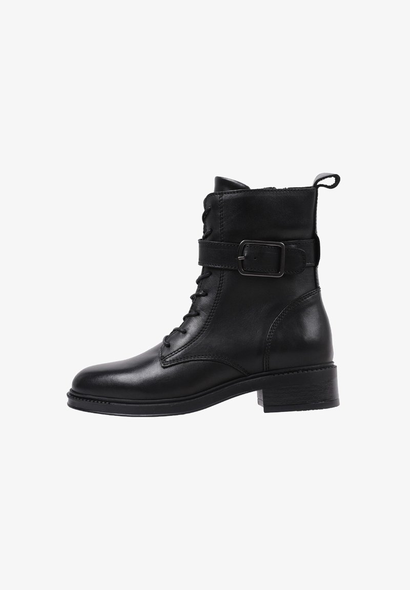 Sandra Fontán VERGES - Lace-up ankle boots - black