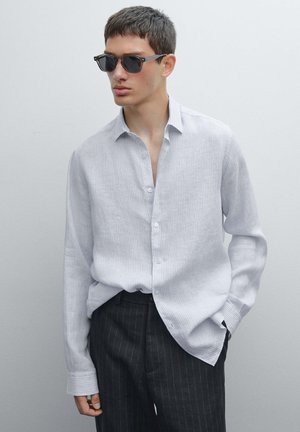 STRIPED - Shirt - white