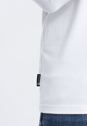 Ombre Long sleeved top - white