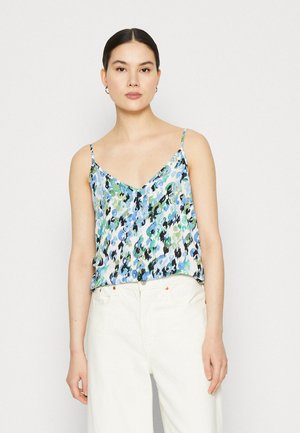 Vero Moda VMEASY SINGLET V NECK  - Μπλούζα - little boy blue