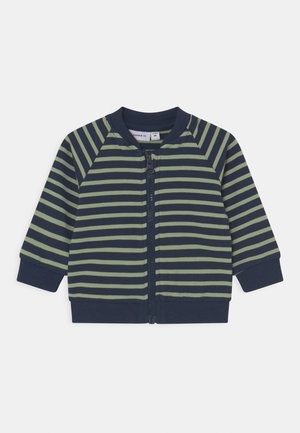 NBMKALVIN - Mikina na zip - dark sapphire