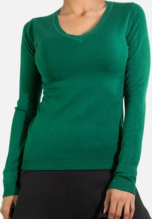 Pullover - vert