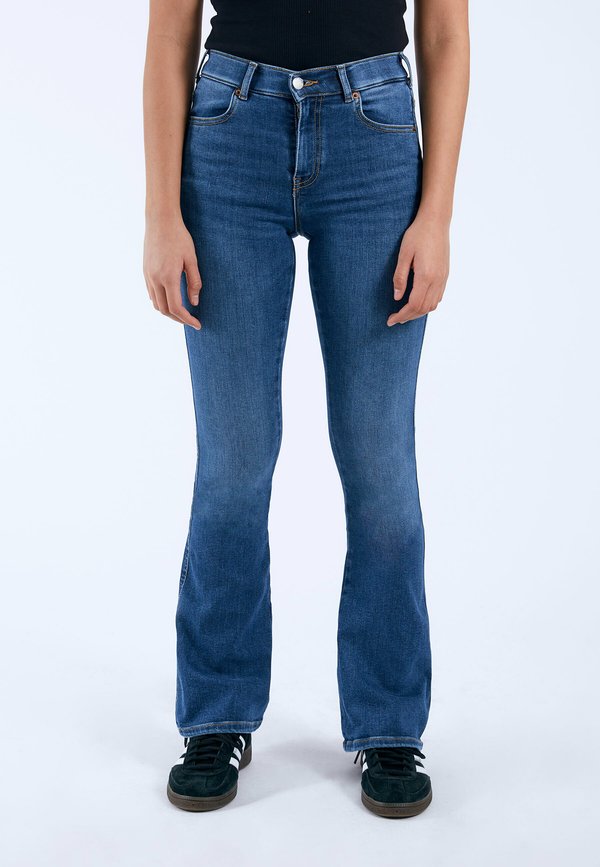 LEXY STRAIGHT - Jeans Bootcut - vale dark used